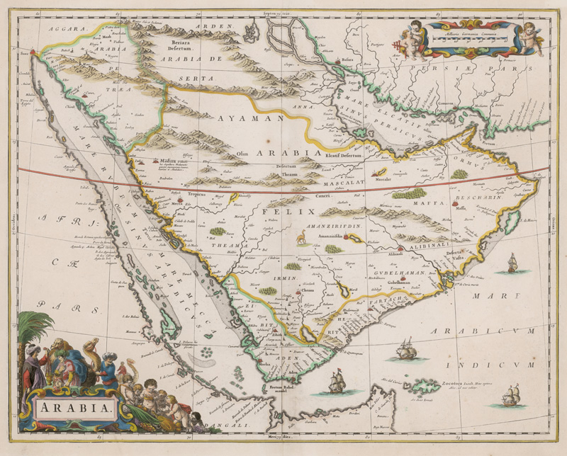Lot 36, Auction 126, Blaeu, Johannes, Arabia