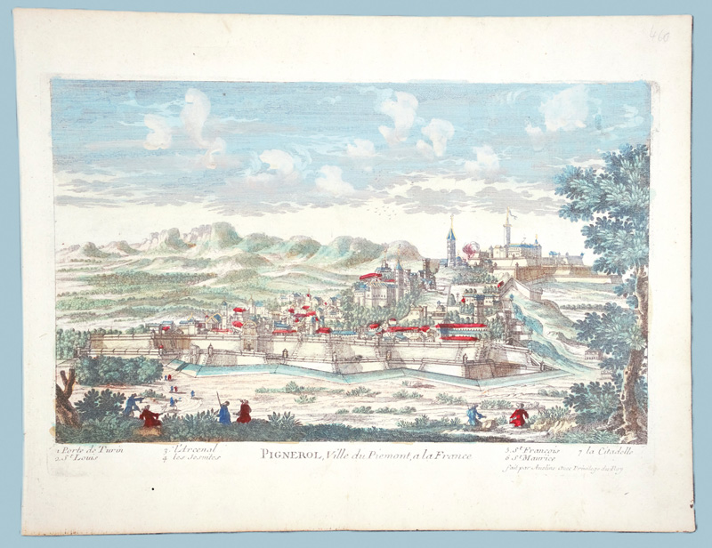 Lot 74, Auction 126, Aveline, Pierre Alexander, Pignerol, Ville du Piemont, à la France