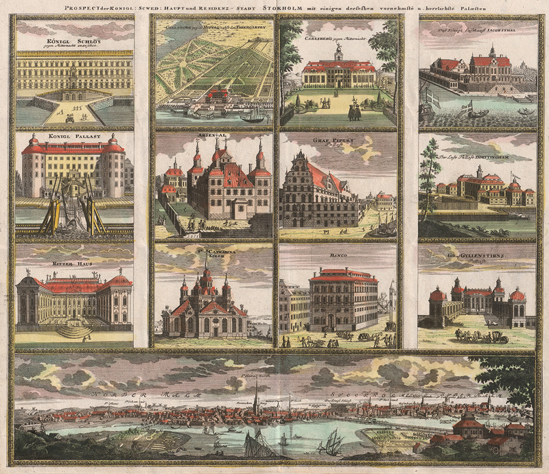 Lot 105, Auction  126, Homann, Johann Baptist, Prospect. Um 1740