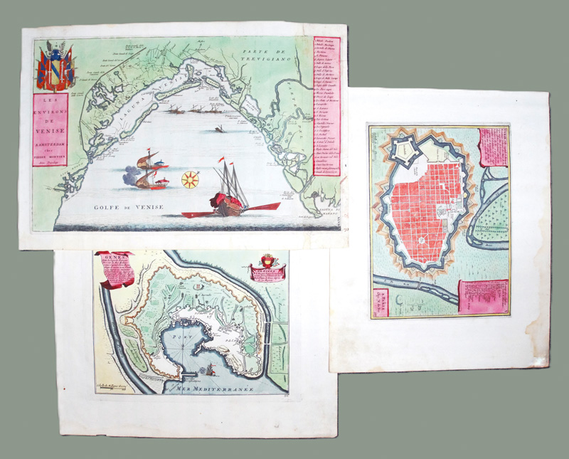 Lot 108, Auction 126, Italien, Konvolut von 4 Stadtansichten