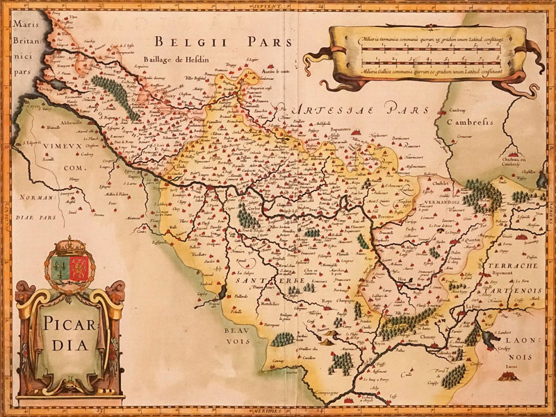 Lot 127, Auction 126, Mercator, Gerhard, 3 Kupferstichkarten zu Frankreich. Amsterdam um 1613