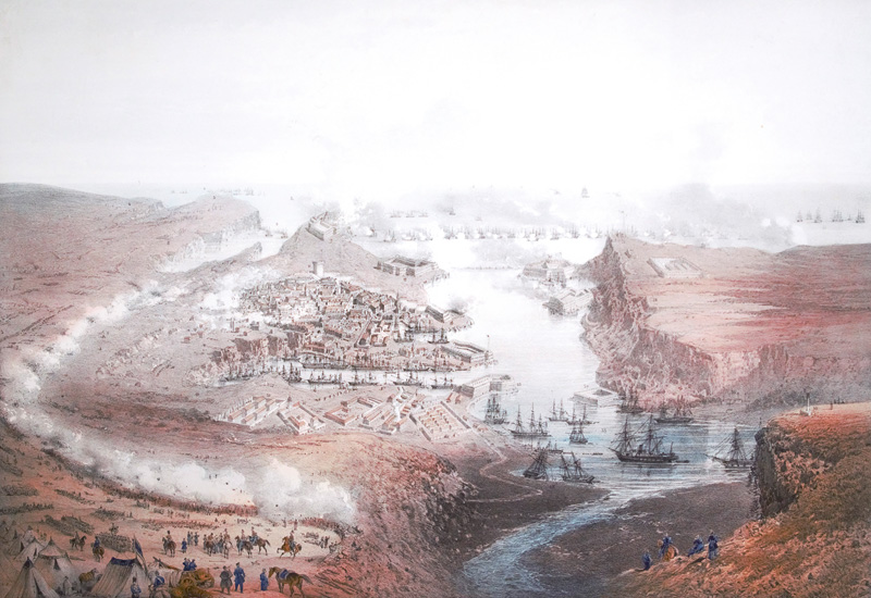 Lot 162, Auction 126, Ukraine, Bombardement de Sébastopol