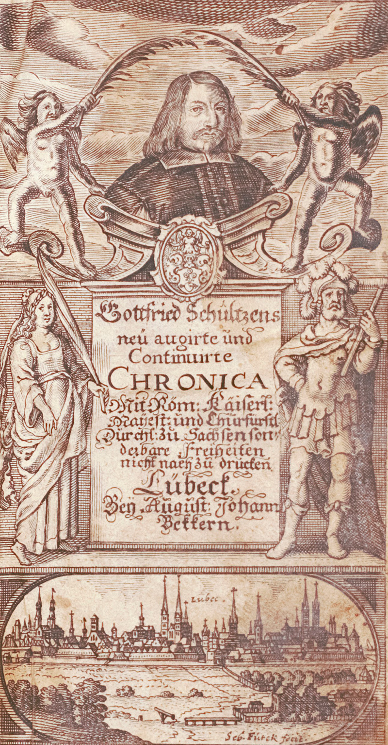 Lot 198, Auction 126, Schultze, Gottfried, Neu-augirte und continuirte Chronica