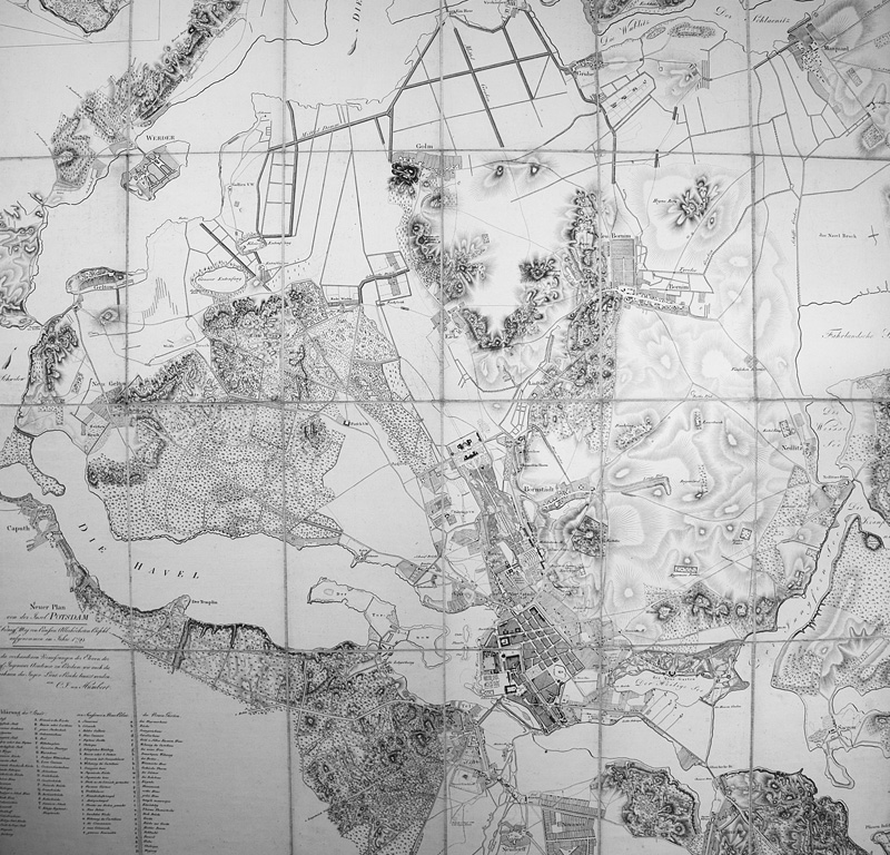 Lot 222, Auction 126, Humbert, C. J. von, Neuer Plan von der Insel Potsdam