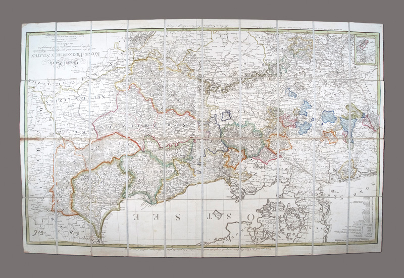 Lot 223, Auction 126, Jäck, Carl, General Karte von den König. Preussischen Staaten