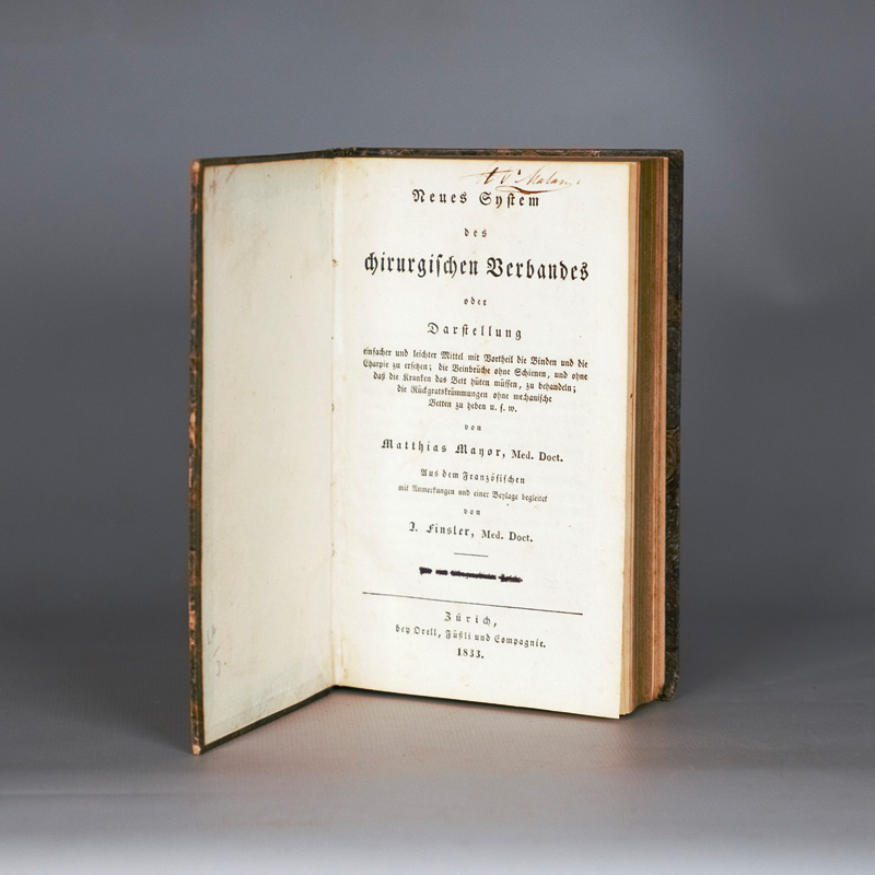 Lot 318, Auction 126, Mayor, Mathias, Neues System des chirurgischen Verbandes