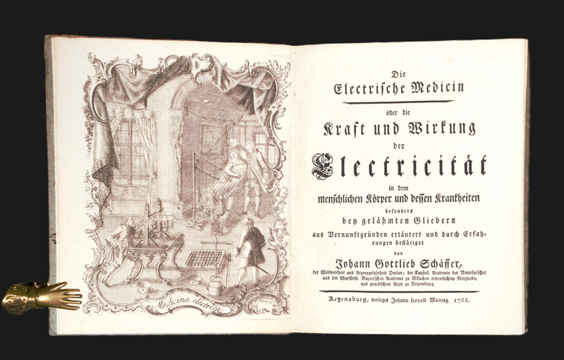 Lot 354, Auction  126, Schäffer, Johann Gottlieb, Die electrische Medicin