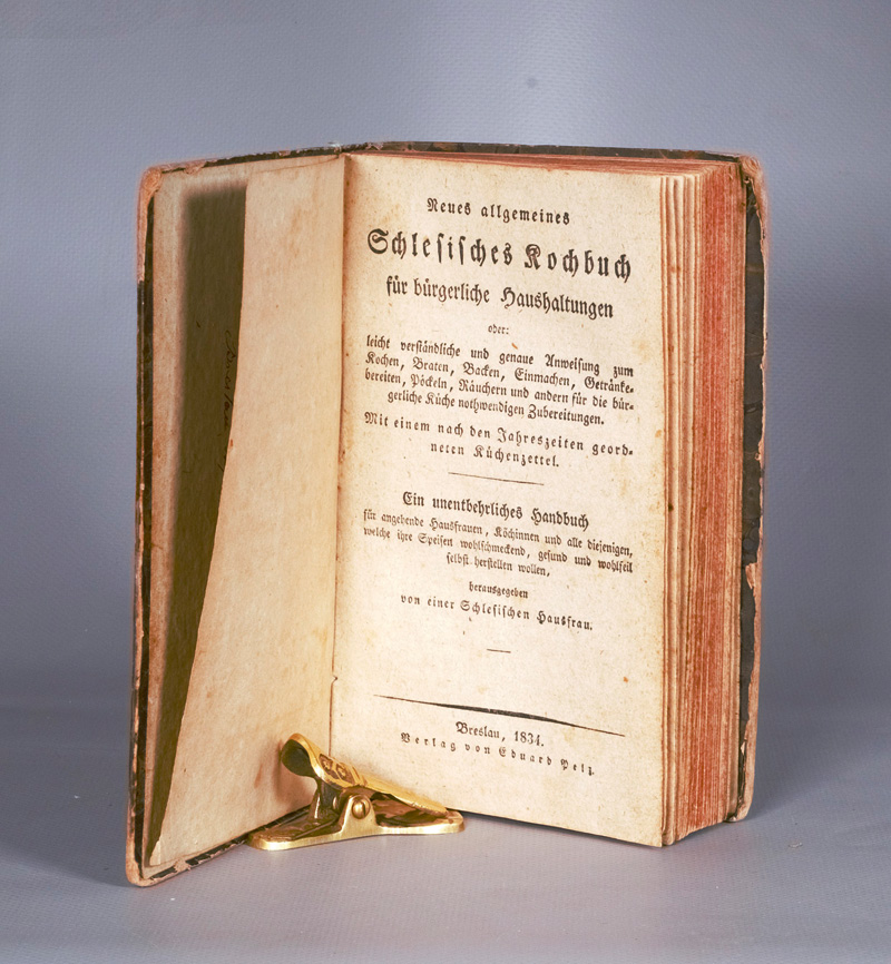 Lot 430, Auction 126, Pelz, Henriette, Neues allgemeines Schlesisches Kochbuch für bürgerliche Haushaltungen