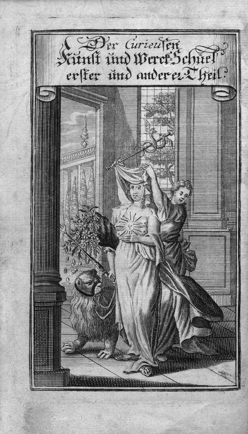 Lot 445, Auction 126, Kunckel von Löwenstern, Johann, Der curieusen Kunst- und Werck-Schul
