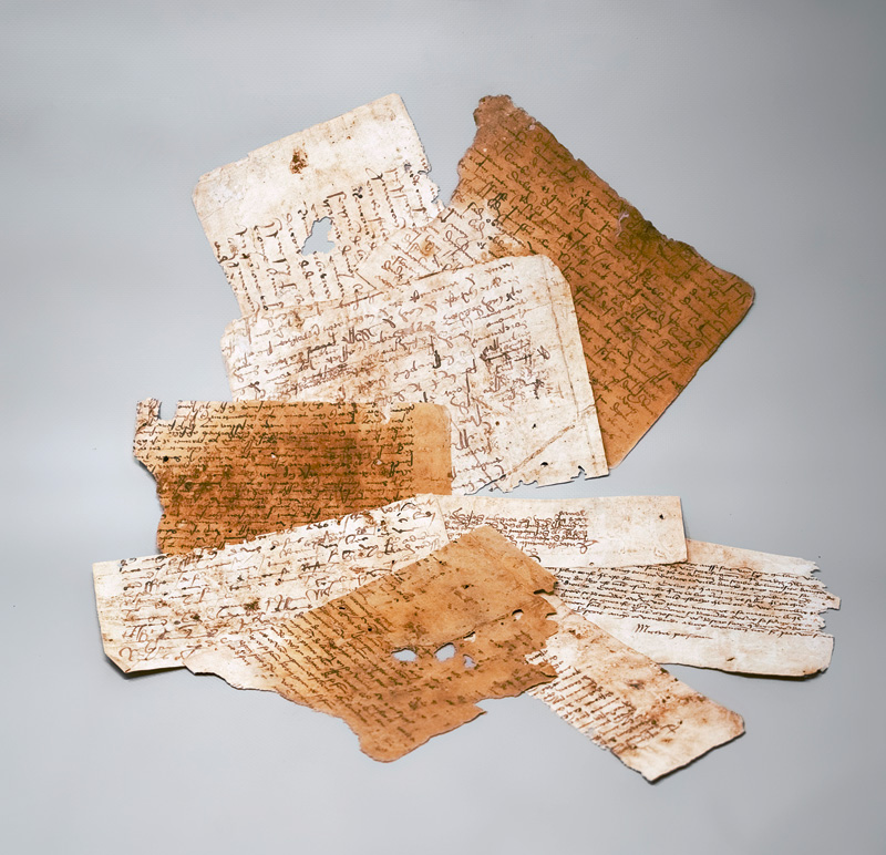 Lot 1021, Auction 126, Französische Predigtexte, und Briefschaften. 21 Fragmente. Sepiafarbige und schwarze Tinte auf Papier