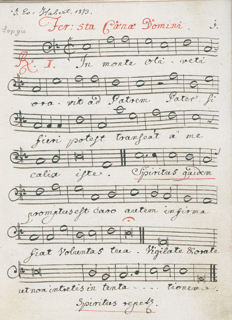 Lot 1039, Auction 126, Viadana, Lodovico, Responsoria ad Officium Hebdomadae Sanctae