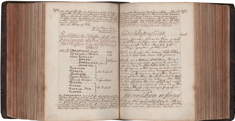 Lot 1044, Auction 126, Mohr, Anton, Bienenstock. In Welchem aus verschiedener Medicorum und und Chyrurgorum Manuscriptis,