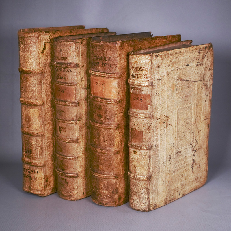 Lot 1134, Auction  126, Flacius, Matthias, Ecclesiastica historia. 6 Teile (I-IV, XII und XIII) 