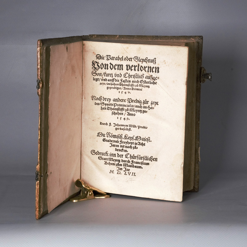 Lot 1199, Auction  126, Wild, Johann, Die Parabel oder Gleychnuß von dem verlornen Son