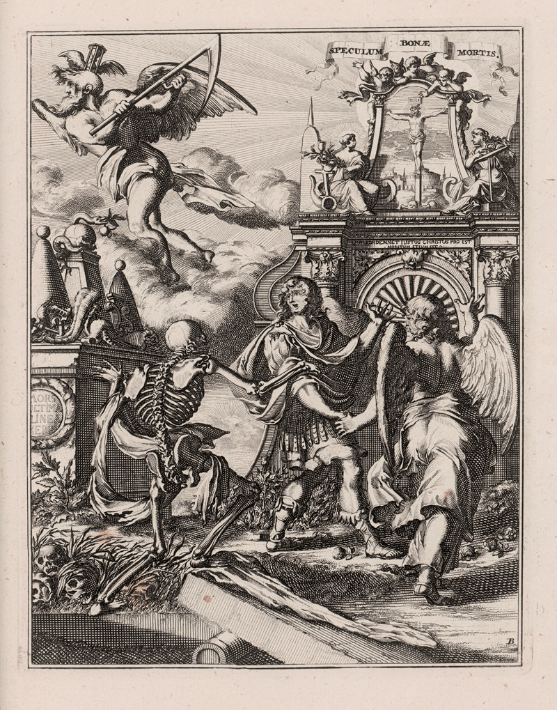 Lot 1233, Auction 126, Chertablon de la Vigne, David., La manière de se bien préparer à la mort