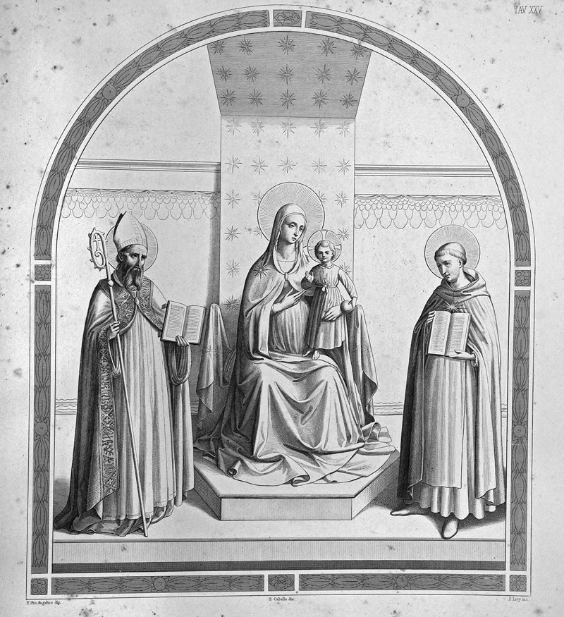Lot 1238, Auction 126, Fra Angelico und Accademia di Belle Art, Galleria dell'I. e reale Accademia delle Belle Arti di Firenze
