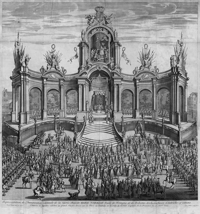 Lot 1266, Auction 126, Relation de l'inauguration solemnelle, de sa sacrée majesté Marie Therese