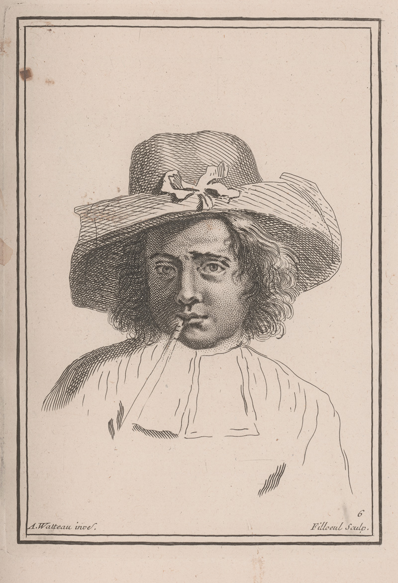 Lot 1274, Auction 126, Watteau, Antoine, Livre de differents caractères de têtes