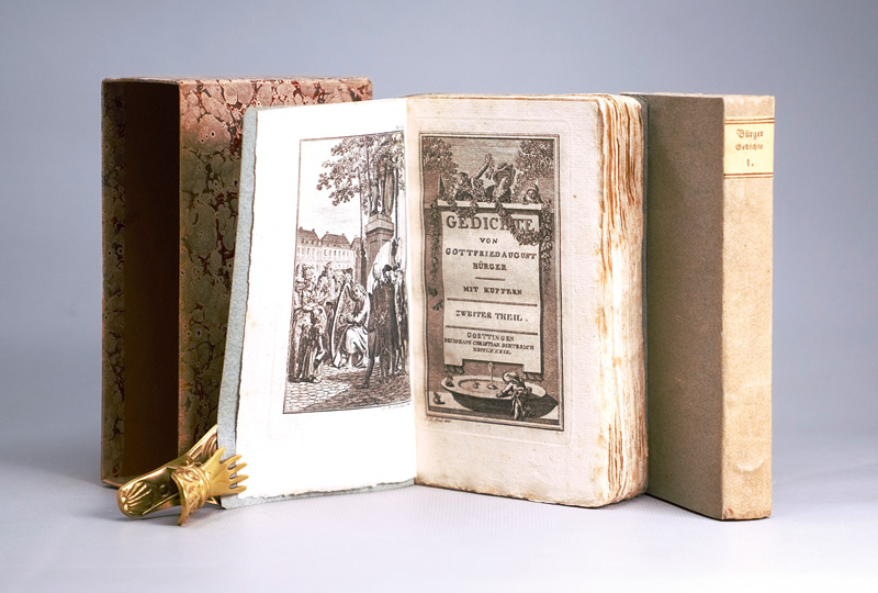 Lot 2011, Auction 126, Bürger, Gottfried August, Gedichte (zweite Ausgabe)
