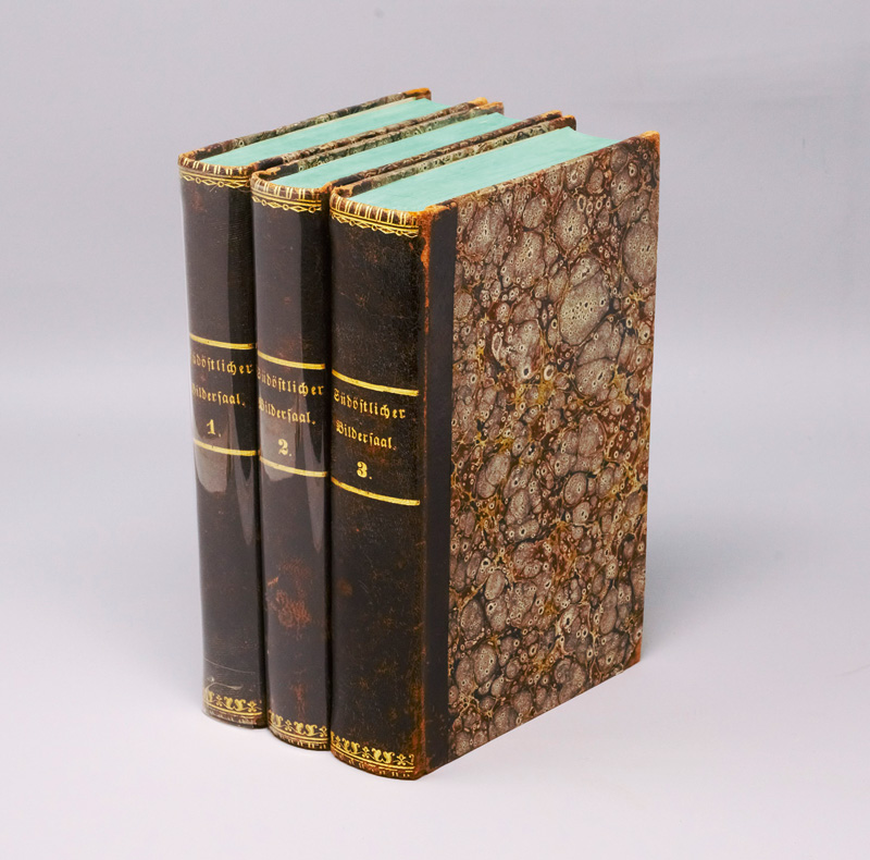 Lot 2089, Auction 126, Pückler-Muskau, Hermann von, Südöstlicher Bildersaal. Stuttgart, Hallberger, 1840-1841