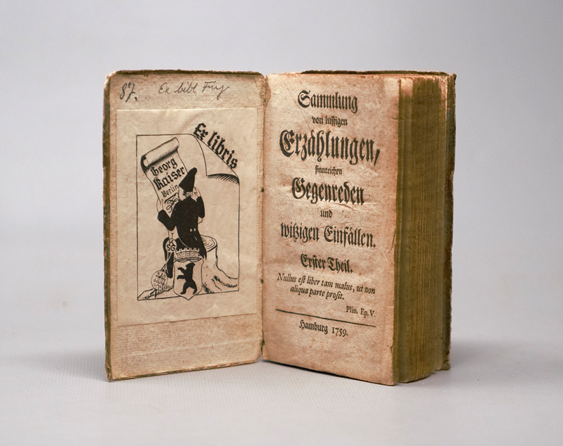 Lot 2098, Auction 126, Sammlung von lustigen Erzählungen,, sinnreichen Gegenreden und witzigen Einfällen