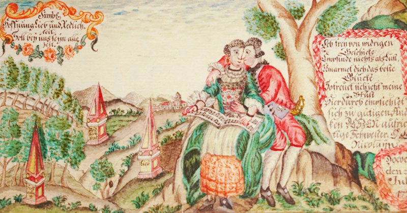 Lot 2541, Auction 126, Stammbuch, des Johann Christian Nicolai aus Oschatz. 1770-1813