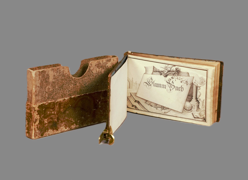 Lot 2542, Auction 126, Stammbuch, des H. Pilgrim aus Königsborn bei Unna. 1771-1802