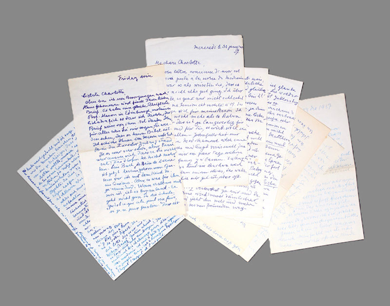 Lot 2606, Auction 126, Balthus., 6 Briefe an Charlotte Wolff. 1957