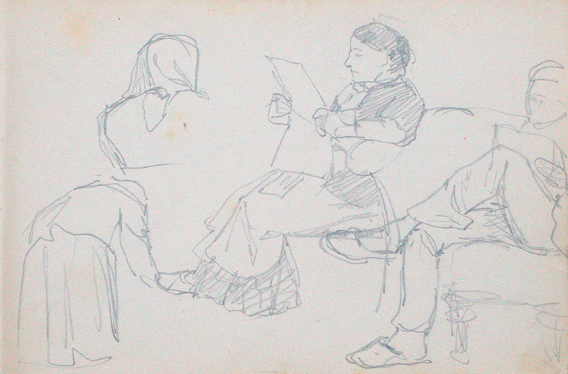 Lot 2612, Auction 126, Hentschel, H. Rudolph, Skizzenbuch u. Beilagen. 1865-1906