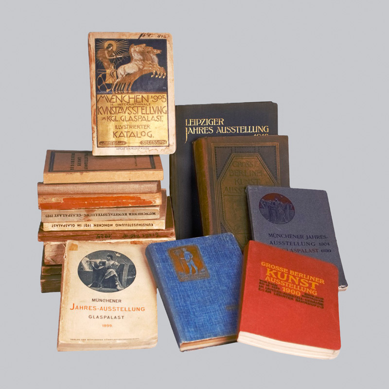 Lot 3009, Auction 126, Ausstellungskataloge, Konvolut von 17 Ausstellungskatalogen der Berliner Secession u. a. 1899-1931