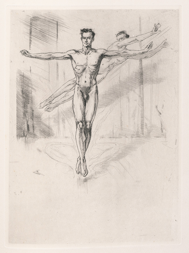 Lot 3030, Auction 126, Billy, André, Visions de Danse. Mit Radierungen von Alméry Lobel-Riche. Paris, chez l'artiste, 1949. - Vorzugsausgabe mit der Extrasuite. 60 Exemplare