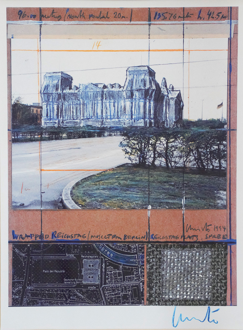 Lot 3049, Auction 126, Christo, Wrapped Reichstag/Project for Berlin