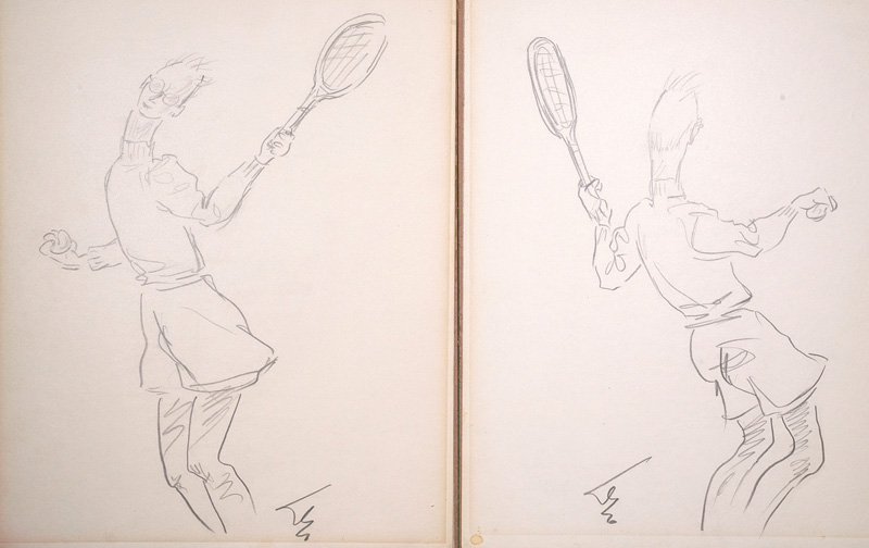 Lot 3089, Auction  126, Dolbin, Benedikt Fred, Tennissspieler