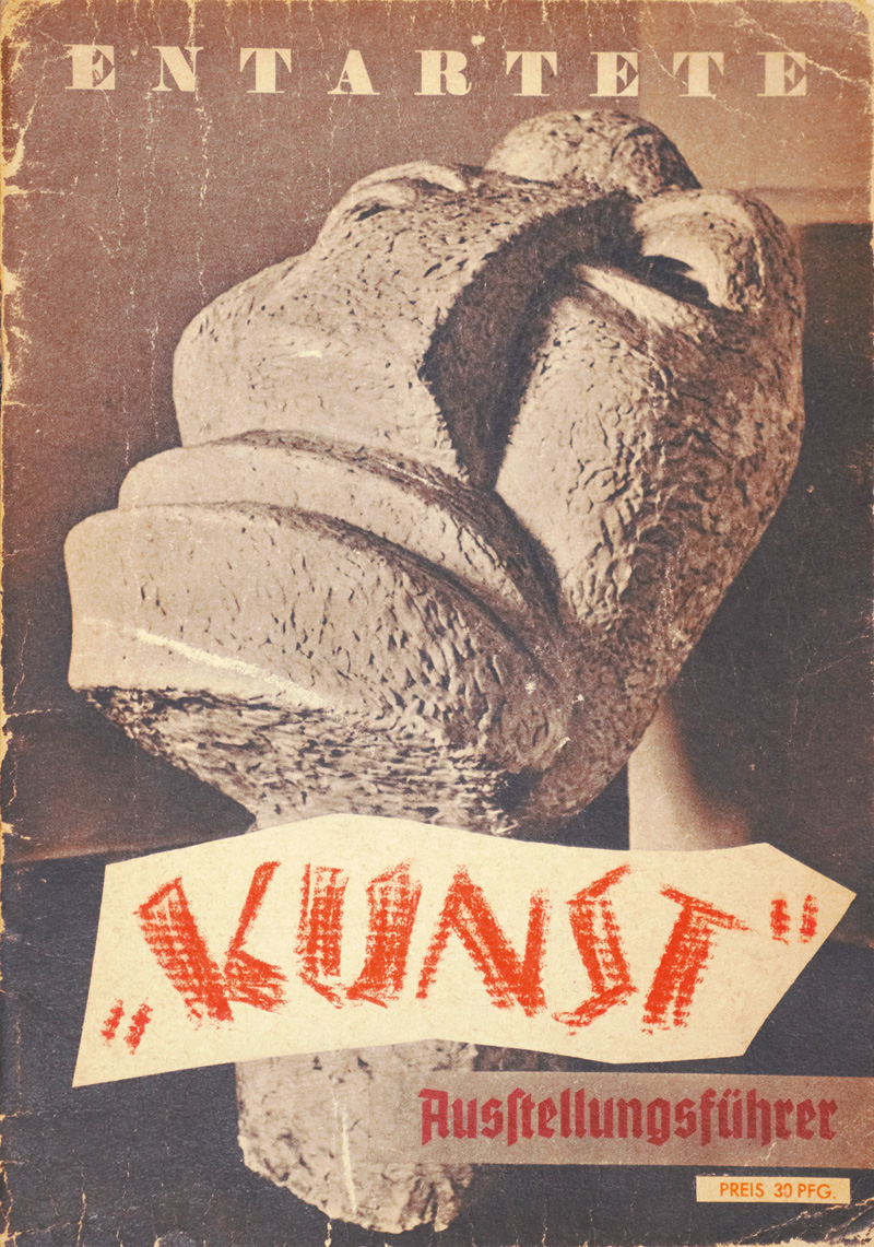 Lot 3100, Auction 126, Entartete Kunst, Führer durch die Ausstellung. Berlin 1937
