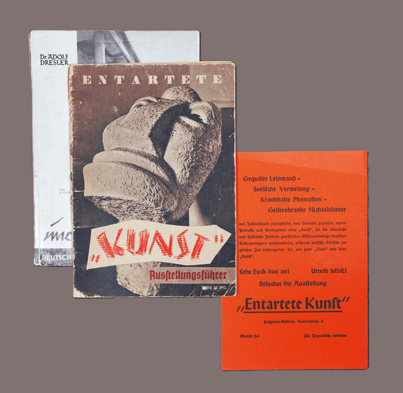 Lot 3101, Auction 126, Entartete Kunst, Führer durch die Ausstellung. Berlin 1937