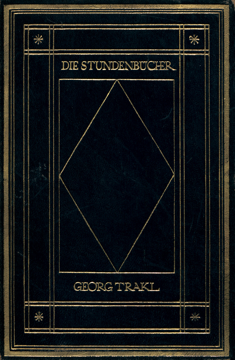 Lot 3104, Auction 126, Trakl, Georg und Ernst Ludwig Presse, Der Herbst des Einsamen