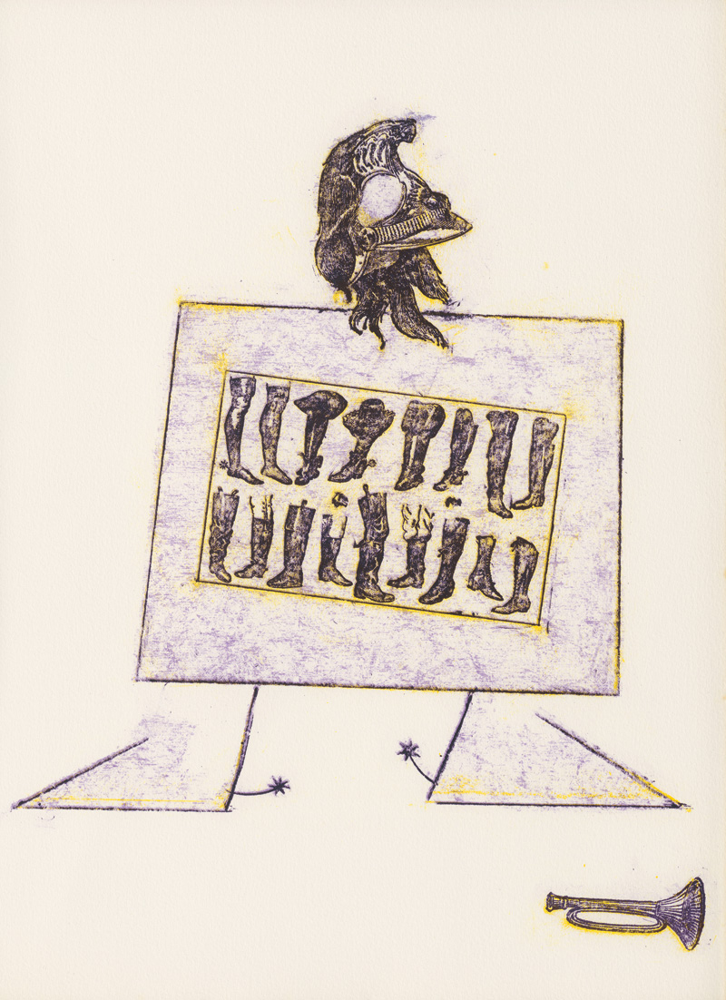 Lot 3108, Auction 126, Ribemont-Dessaignes, Georges und Ernst, Max - Illustr., La ballade du soldat