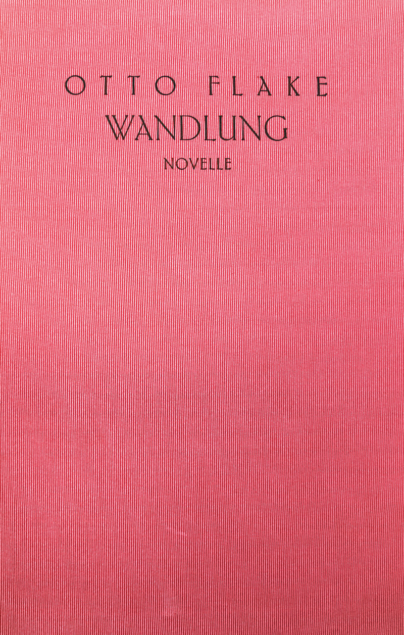 Lot 3116, Auction 126, Flake, Otto, Wandlung