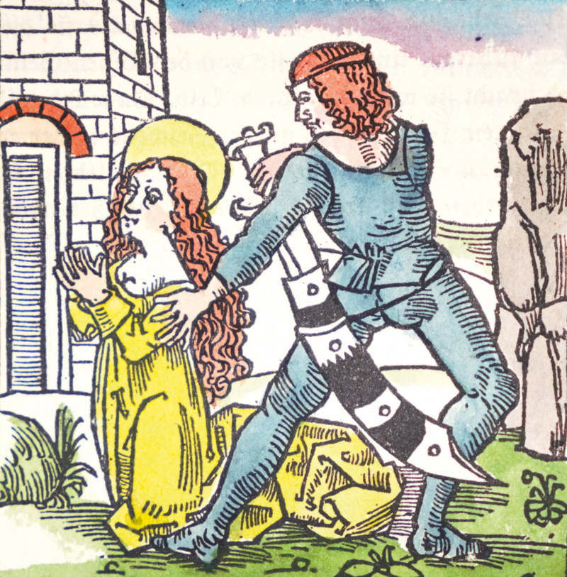 Lot 3173, Auction 126, Der Heiligen Leben und Leiden, das sind die schönsten Legenden aus den deutschen Passionalen des 15. Jahrhunderts