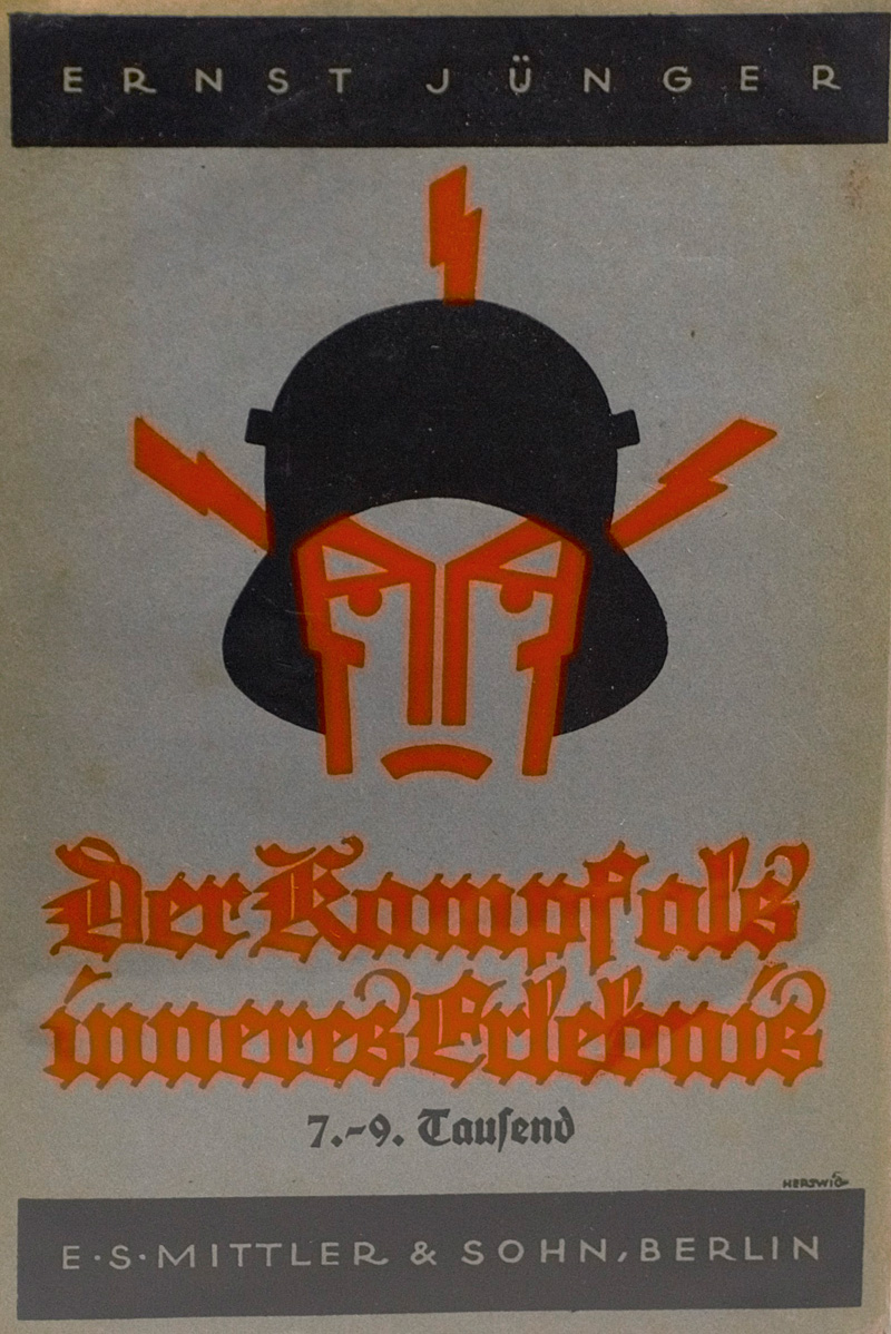 Lot 3195, Auction 126, Jünger, Ernst, Der Kampf als inneres Erlebnis. Berlin 1928. - Erste Ausgabe