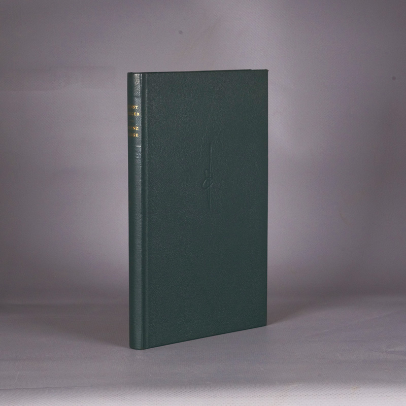 Lot 3226, Auction 126, Jünger, Ernst, Grenzgänge. OLeder. Stuttgart 1966. - 300 sign. Exemplare