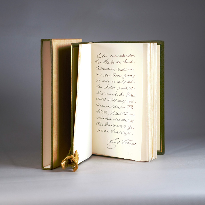 Lot 3228, Auction 126, Jünger, Ernst, Im Granit. Olten 1967. - Mit ganzseitigem eigenh. Textzitat von E. J. - 55 Exemplare