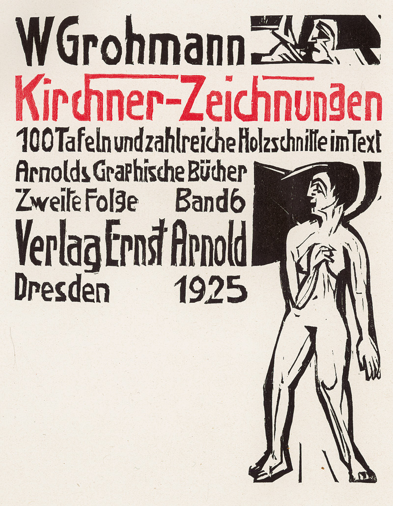 Lot 3277, Auction  126, Grohmann, Will und Kirchner, Ernst Ludwig, Kirchner-Zeichnungen