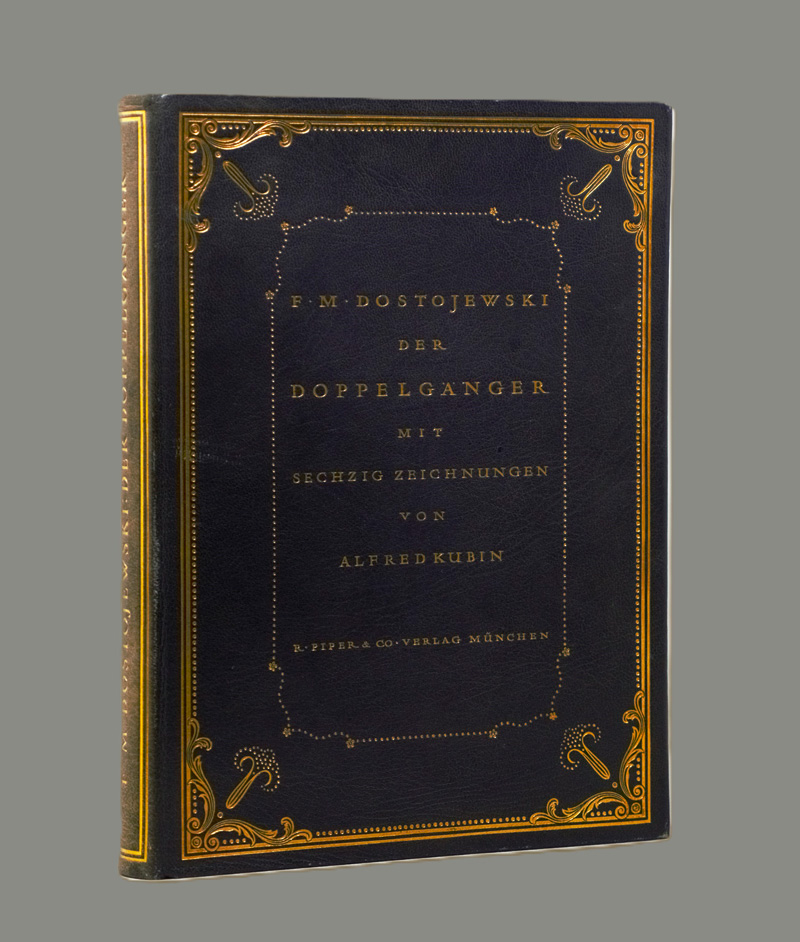 Lot 3289, Auction 126, Dostojewski, Fjodor Michailowitsch und Kubin, Alfred, Der Doppelgänger. Vorzugsausgabe, signiert
