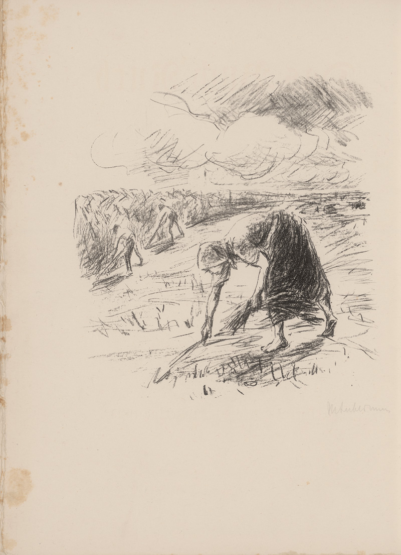 Lot 3303, Auction 126, Buch Ruth, Das und Liebermann, Max - Illustr., Max Liebermann