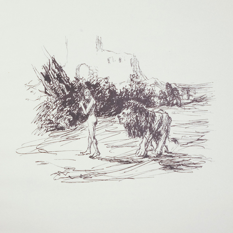 Lot 3305, Auction 126, Liebermann, Max und Goethe, Johann Wolfgang von, Die Novelle