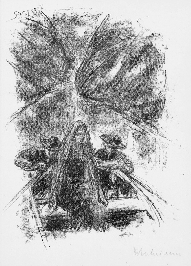 Lot 3306, Auction 126, Heine, Heinrich und Liebermann, Max - Illustr., Der Rabbi von Bacherach. Vorzugsausgabe. Exemplar für Max Liebermann