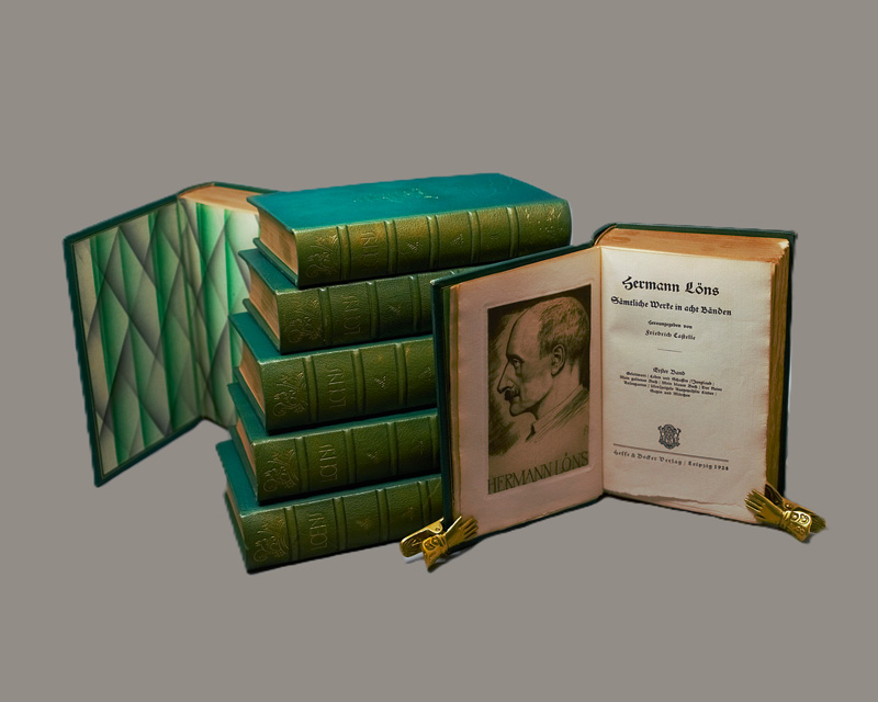 Lot 3307, Auction 126, Löns, Hermann, Sämtliche Werke