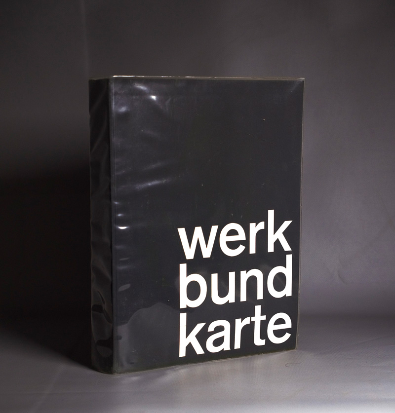 Lot 3418, Auction 126, Werkbundkarte, Deutschen Werkbundes Hessen. 141 Tapetenmuster