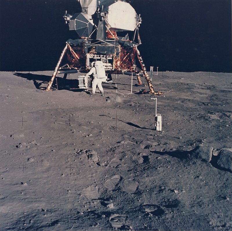 Lot 4195, Auction  126, NASA, Buzz Aldrin and Lunar Module, Apollo 11